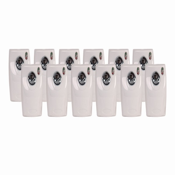 Boardwalk Metered Air Freshener Dispenser, 9.5 in. x 3.5 in. x 3.75 in., White, 12PK CL7-BOARDWK - main